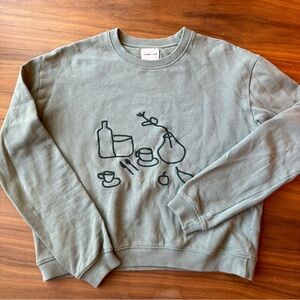 Green Paloma Wool crewneck | S/XS